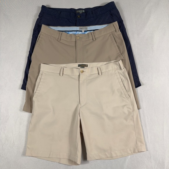 Peter Millar Other - Peter Millar Golf Shorts Lot of 3 Crown Crafted Salem Performance 33 Multi-Color